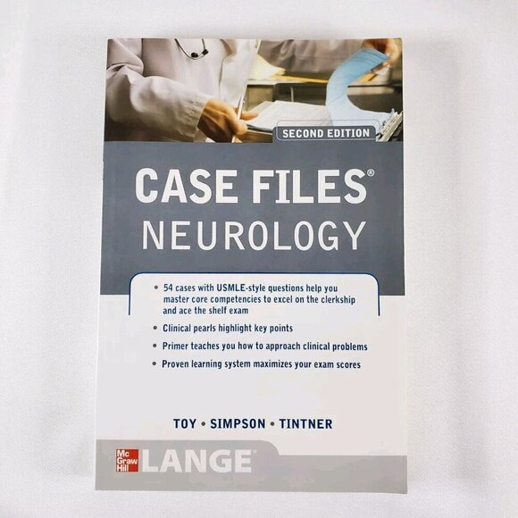 Case Files Neurology Second Edition Book By Toy Simpson Tintner - Picture 1 of 2
